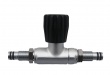 Manifold Center Bar w/Isolator Valve, OXYGEN clean 300Bar 
