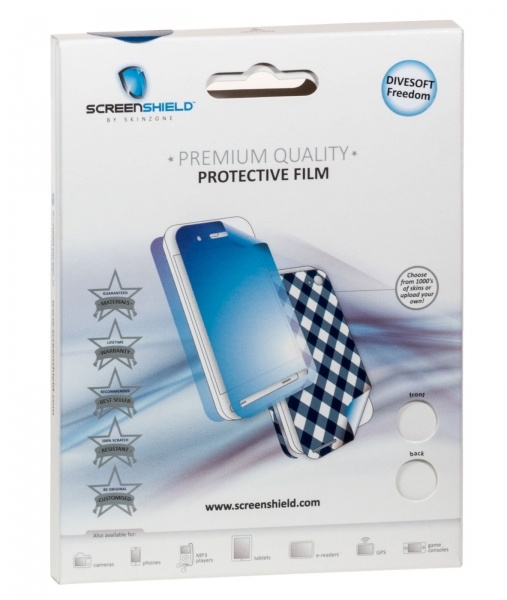 DIVESOFT FREEDOM - screen protector 2,4