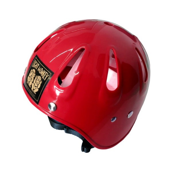 Light Monkey Helmet - RED