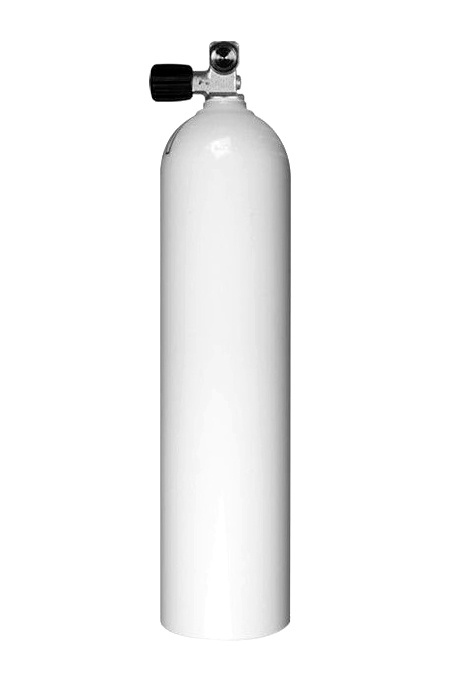 Luxfer 7 Liter Aluminium cylinder with mono valve