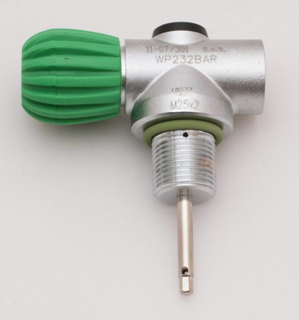 Rebreather valve M25x2 - M26