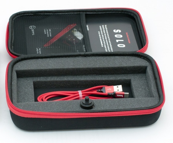 Semi-hard zipper case for SOLO Analyzer