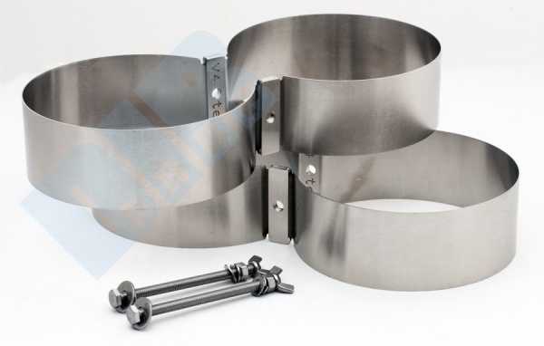 Double tank bands 2x10L, 2x12L 171mm