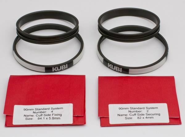 KUBI Cuff set - half set 80mm